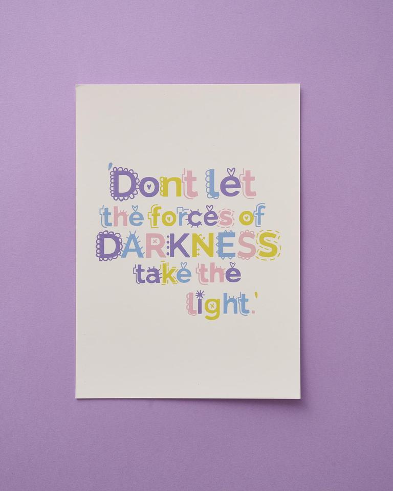 'Darkness' Print