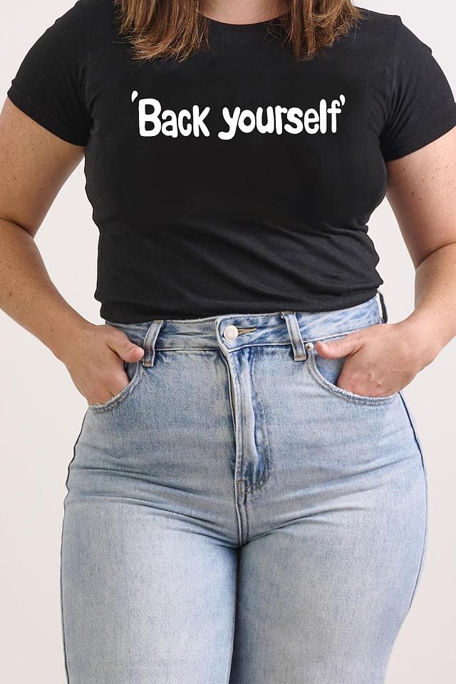 Plain 'Back Yourself' Unisex T-Shirt (PRE ORDER)