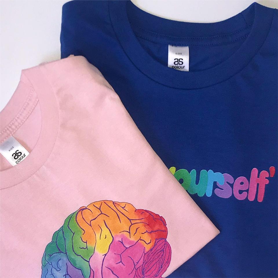 KIDS Rainbow 'Back Yourself' Unisex T-Shirt (PRE ORDER)